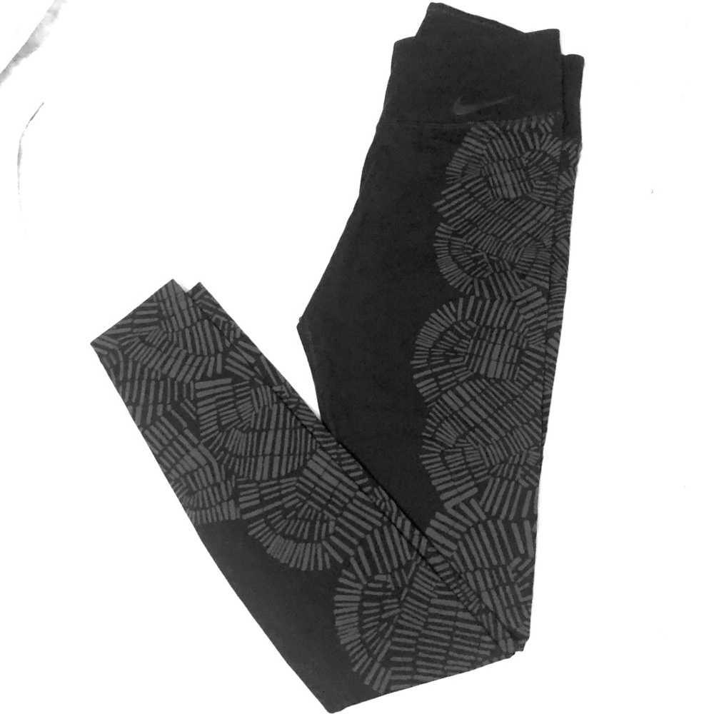 Nike Dri-Fit Yoga Pants Black with gray details